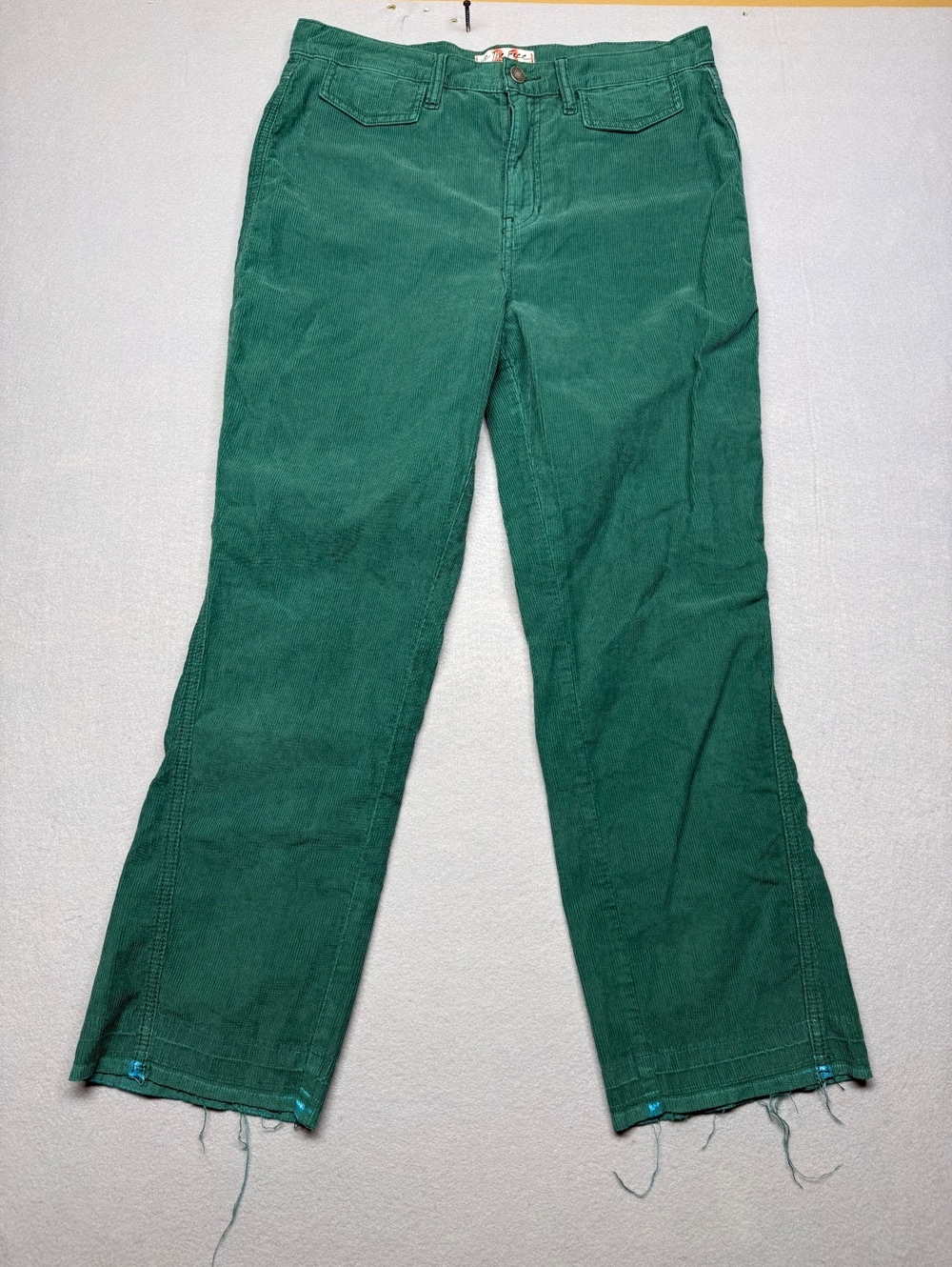 The Free Green Corduroy Pants Regular M - Picture 1 of 11